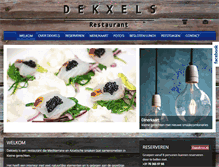 Tablet Screenshot of dekxels.nl